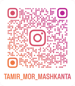 קוד QR לעמוד האינסטגרם של תמיר מור